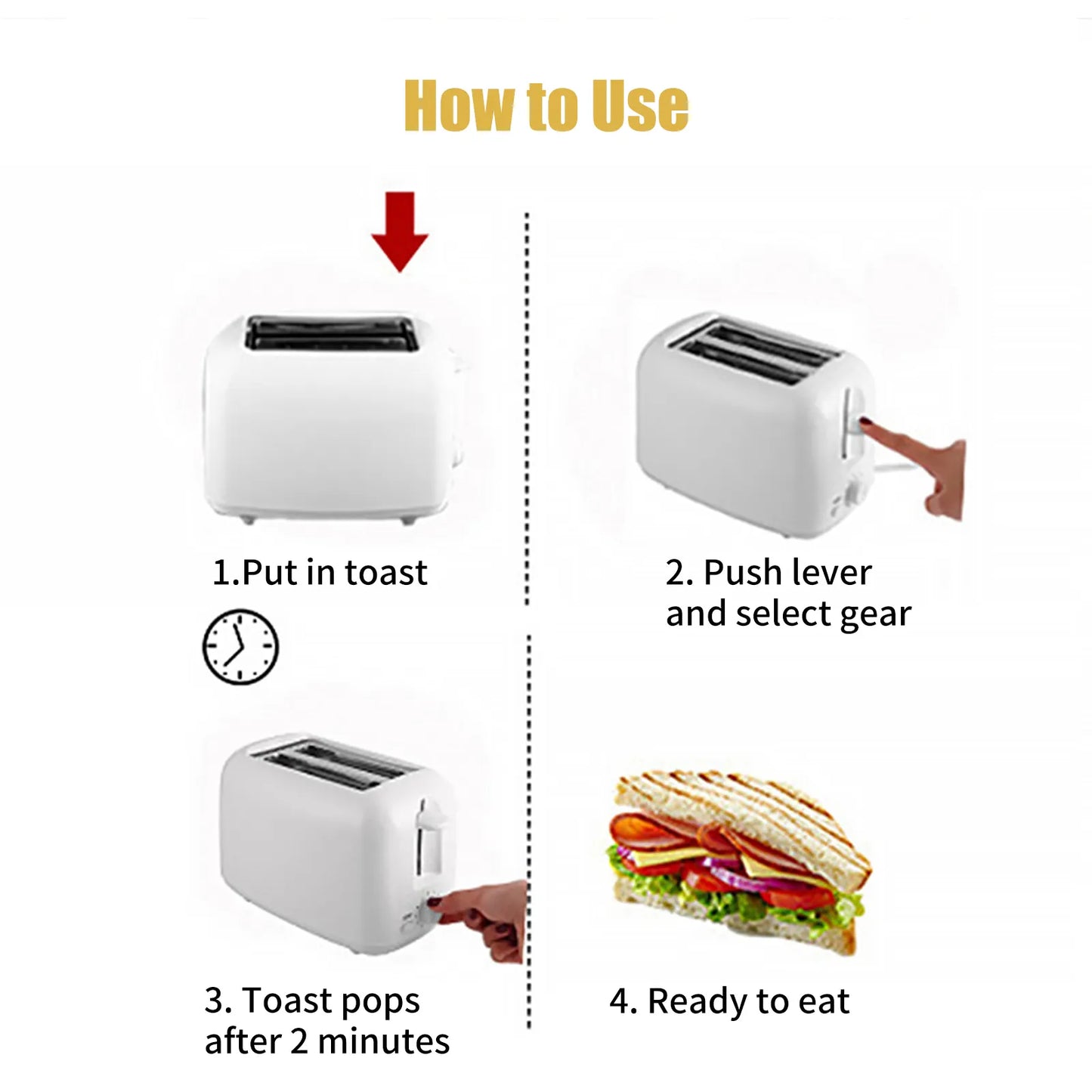 Vilvabe™ Toaster